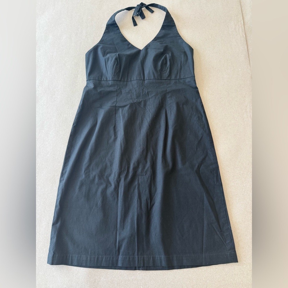 GAP — Classic Black Halter Women's Dress — Size 6 — NWT